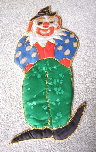 Applikation clown seide - clown,