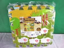 Brigamo Bauernhof Puzzlematte 9teilig Schaumstoff we187