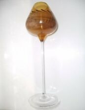 Kerzenständer Kerzenleuchter Studioglas Teelichthalter 32cm hoch  Geschenk 