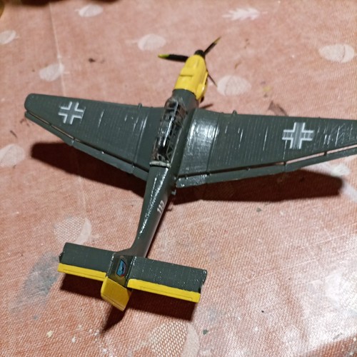 Flugzeugmodell junkers ju87 - flugzeugmodell,