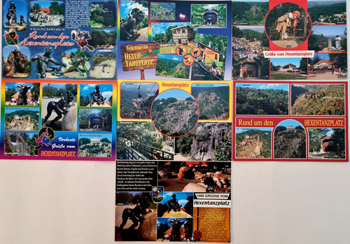 Postkarten lot hexen - postkarten,