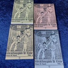 4 x Interaktionsspiele für Kinder - Lebendiges Lernen - Teil 1-4 - Klaus Vopel