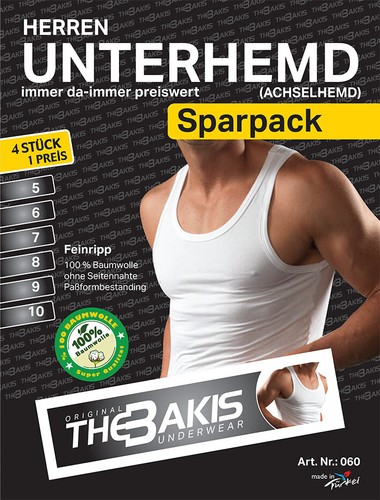 Herren unterhemd achselhemd - unterhemd,