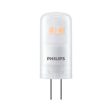 Philips LED Leuchtmittel Stiftsockellampe 1W = 10W G4 matt 115lm warmweiß 2700K