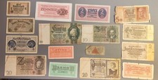 17 Banknoten Reichsmark