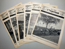~1961 6x Aus dem Siegerland Werkzeitung Siegerländer Industrie / Siegen
