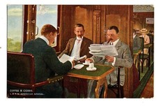 London & North Western Railway. American Special. Kaffee und Zigarren. Räuchern.