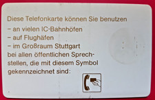 Telefonkarte Deutschland Deutsche Bundespost 12DM 40 Einheiten E16