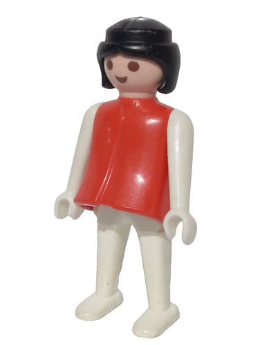 Playmobil alte figur rot weiss - alte,