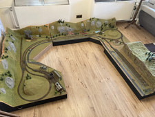 Modelleisenbahnanlage Spur N, U-Form Größe 176x260x210 cm