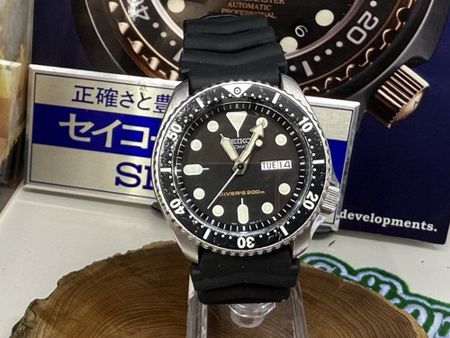 Seiko schwarze herrenuhr - seiko,