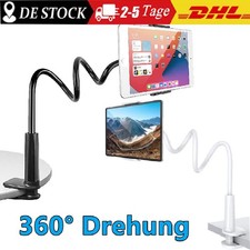 360°Universal Halterung 80cm Tisch Bett Schwanenhals Halter für Smartphone Handy
