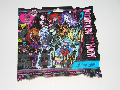 Monster high girls stickerzine - monster,