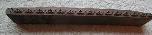 Antiker druckstock druckmodel - druckstock,