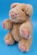 Sunkid Schwein Sitzend Glücksschwein 15 cm Kuscheltier Stofftier Ferkel Sau Rosa