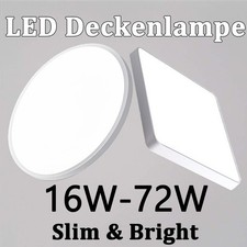 LED Deckenlampe Deckenleuchte Badezimmer Wohnzimmer Küche keller Bad Lampe Decke