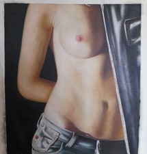 Ölbild Akt 50x60cm