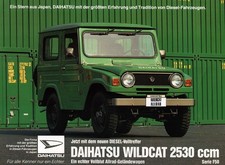 Prospekt Datenblatt Daihatsu Wildcat 2530 Serie F 50