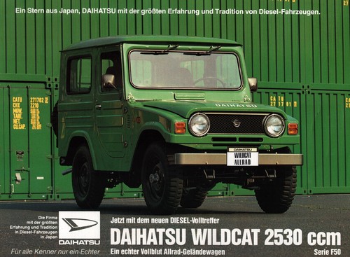 Prospekt datenblatt daihatsu - prospekt,