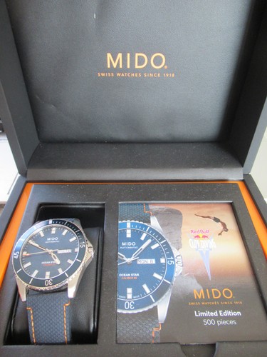 Mido ocean star red bull - ocean,