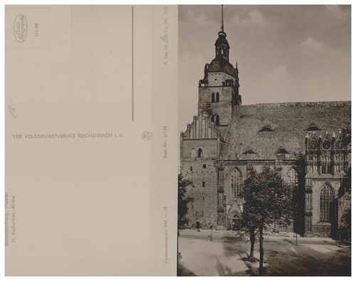 Ansichtskarte brandenburg - ansichtskarte,
