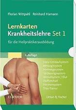 Lernkarten Krankheitslehre Set 1 für die Heilpraktikerausbildung von Florian...