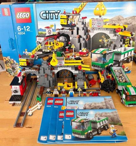 Lego city 4204 bergwerk - city,