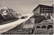 AK Kaiser Franz Josef Haus mit Grossglockner s/w - unbenutzt