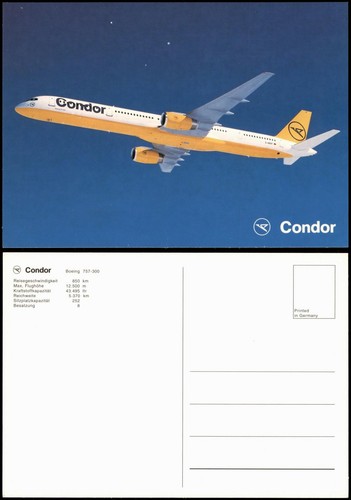 Ansichtskarte flugzeug - ansichtskarte,