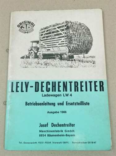Dechentreiter lely ladewagen - lely,