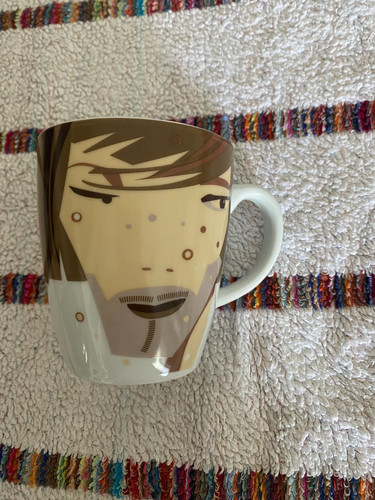 Eine gebrauchte kaffee - gebrauchte,