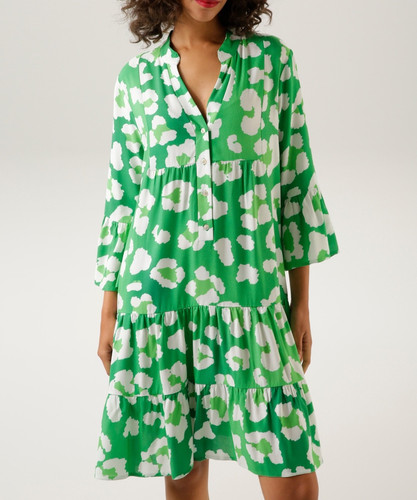 Aniston damen kleid viskose - kleid,