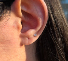 925 Sterling Silver Moissanite