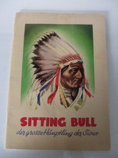 Sitting Bull    Sammelbilderalbum  Kiebitz Verlag   50 er