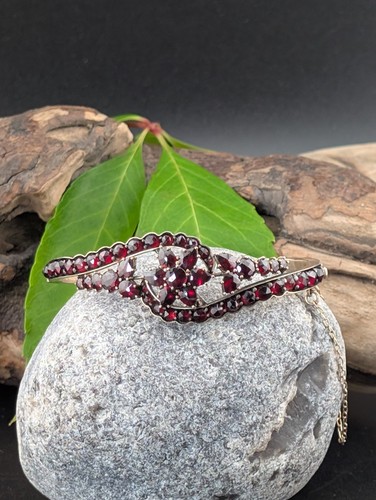 Antiker granat schmuck armreif - antiker,