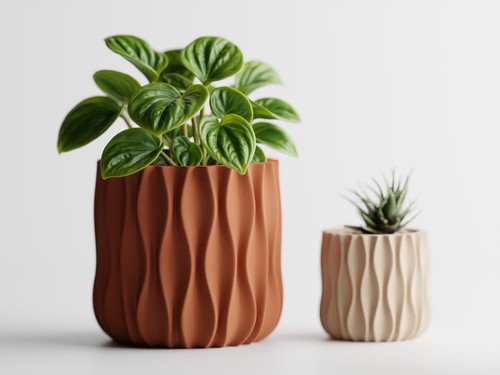 Blumentopf modern design - modern, |