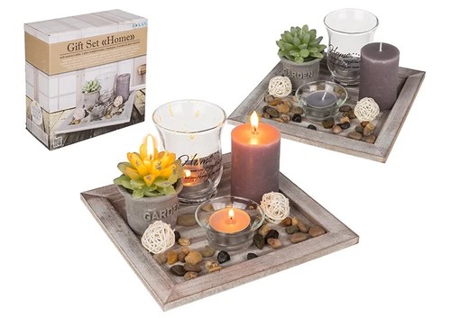 Windlicht set mit - set,