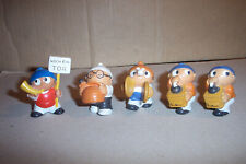 5 alte Mainzelmännchen Figuren ZDF 1977 78 fußball wm werbefiguren kaffee tee to