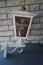 Gepflegte,große  orig.Herforder Pils Lampe -wetterfest