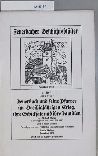 Feuerbach und seine pfarrer - feuerbach,