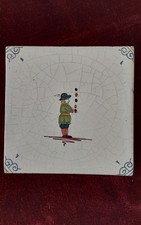 Antike Kachel Fliese Holland