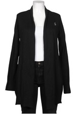 Felix Buhler Strickjacke Damen Cardigan Jacke Gr. XL Baumwolle Schwarz #pumzyts