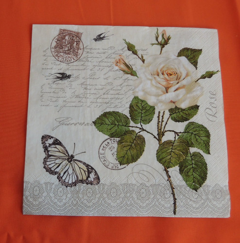 Lose servietten rosen - lose,