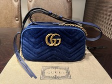 GUCCI 447632 GG Marmont Samt