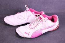 Puma Drift Cat III Damen Sneaker Sportschuhe Gr. 38,5 weiß pink Straß BS916