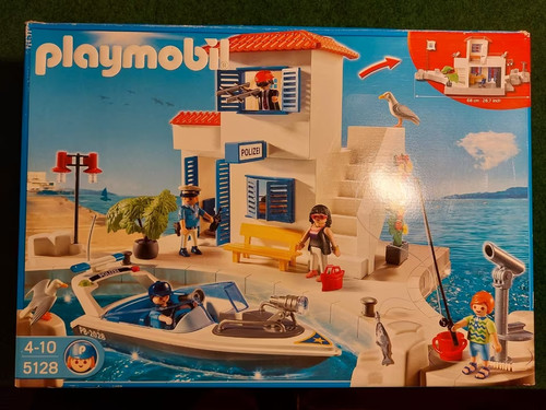 Playmobil 5128 hafenpolizei - playmobil,