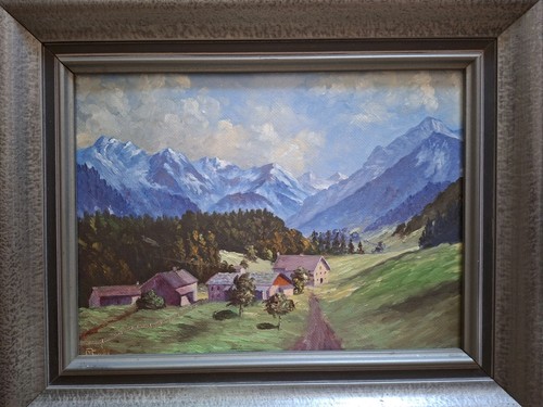 ölgemälde ölbild auf platte - Ölbild,