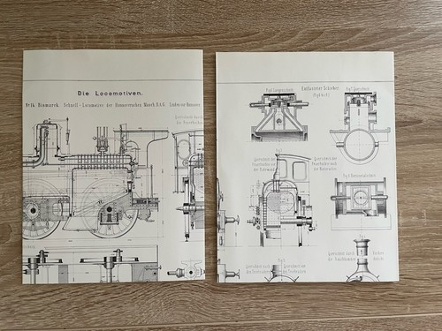 Plakate reprint locomotiven - reprint,