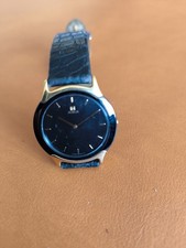 Edle Armbanduhr, Nobile Impressione, Kroko Lederarmband, super-flache Uhr!