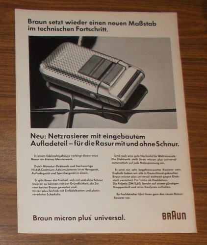 Seltene werbung braun - seltene, micron